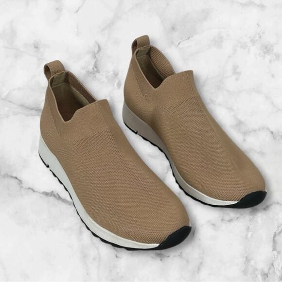 Onyx Women’s Beige Knit Slip-On Sneakers Size 38 (US 7.5) – NWOT - Picture 12 of 13